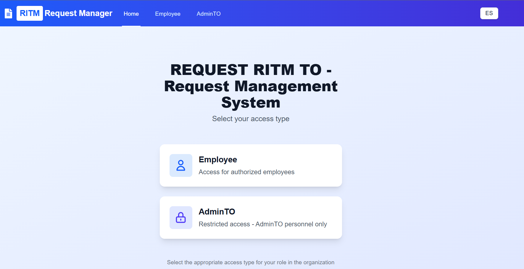 RITM Request Manager