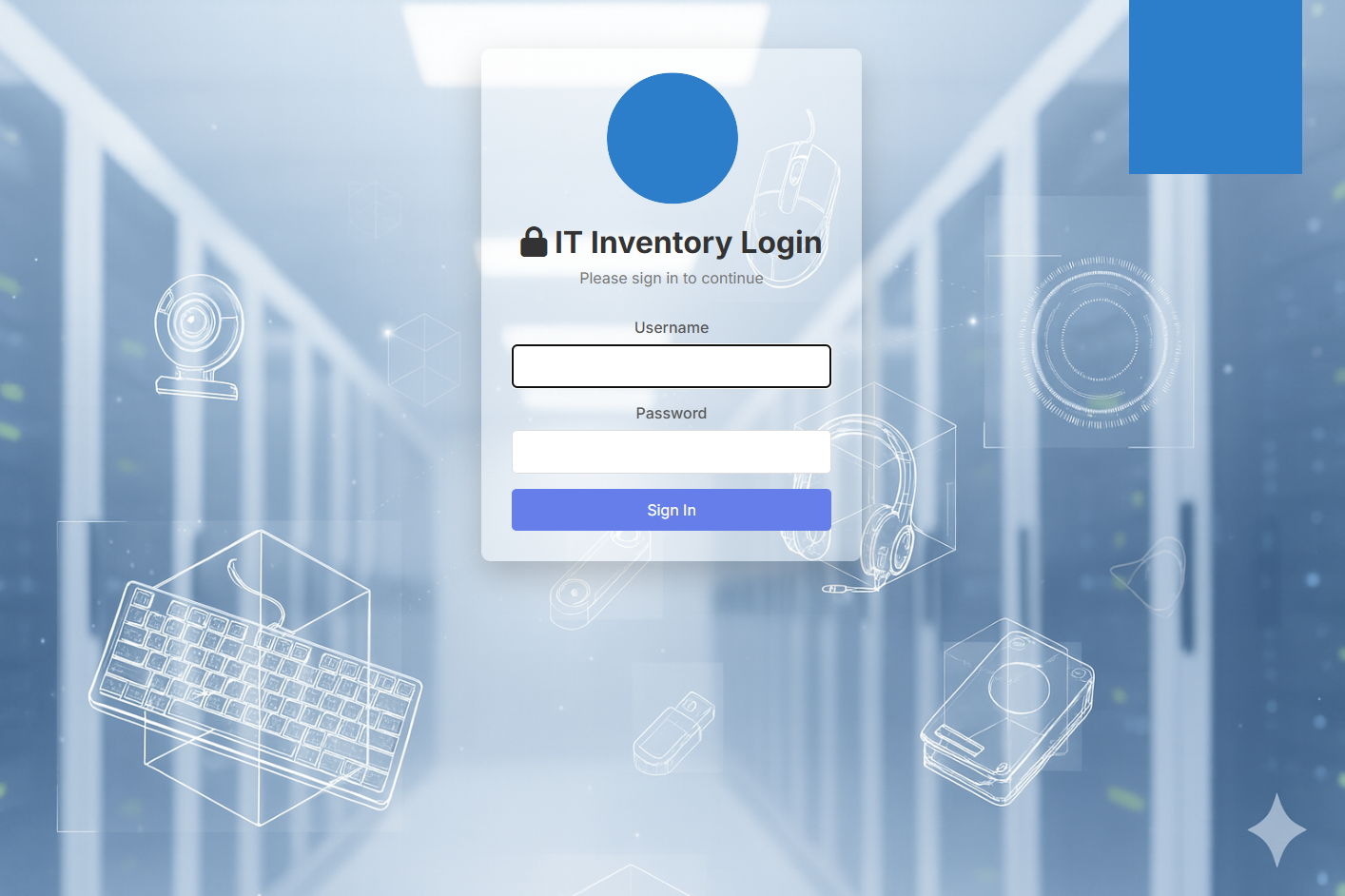 IT Inventory Dashboard overview
